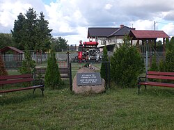 Gedenkstein in Czarnocin