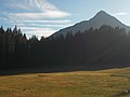 Hochmoor Wildried mit Mittagsjoch (2362 m) im Hintergrund
