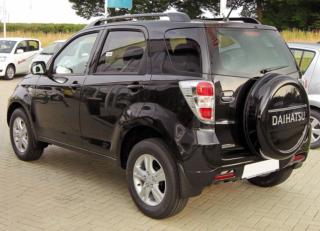 File:Daihatsu Terios II Facelift 20090629 rear.JPG 