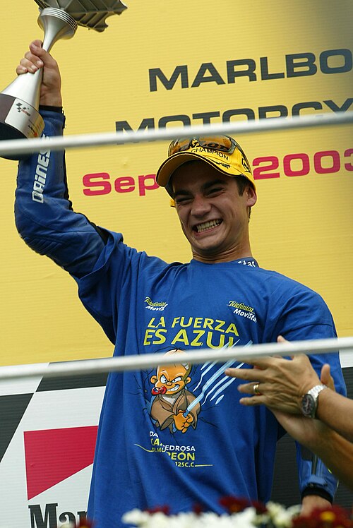 Daniel Pedrosa became the 125cc World Champion
