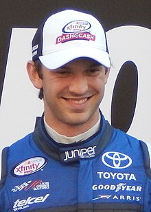 Daniel Suarez finished third in the championship. Daniel Suarez at Thunder Valley fourth take (cropped).jpg