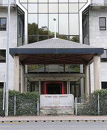 Council Headquarters, Strand Road, Derry Derry City Council Building SMC 2005.jpg