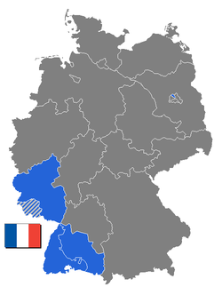 Німеччини: історичні кордони на карті