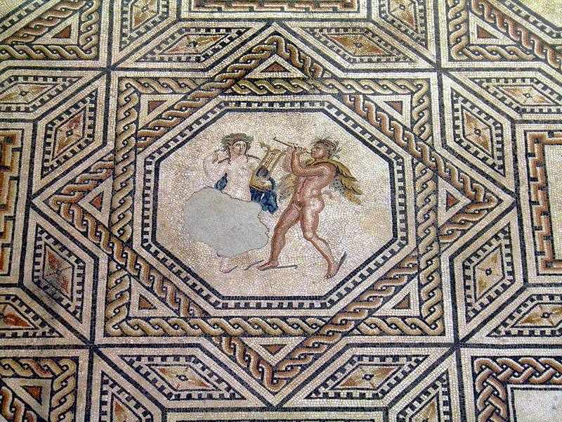 File:Dionysus mosaic (detail), from around A.D. 220 230, Romisch-Germanisches Museum, Cologne (8115565667).jpg