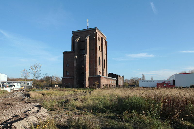 File:Dortmund - Lindnerstraße - Zeche Fürst Hardenberg - Schacht1 + Maschinenhaus Schacht1 02 ies.jpg