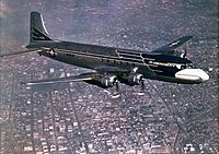 O Douglas VC-118 Independence, utilizado no começo dos anos 50.