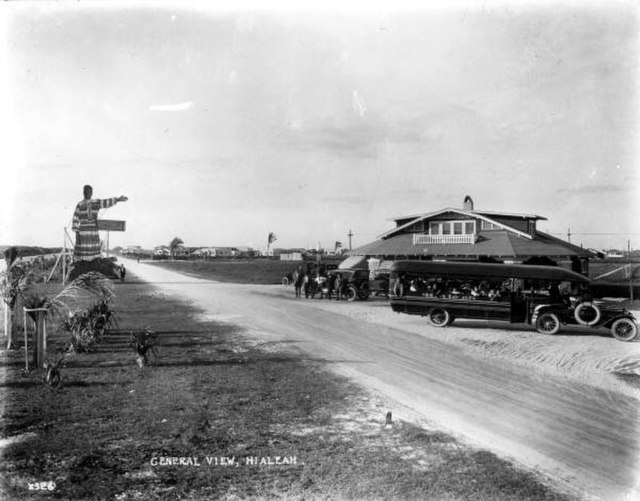 Downtown Hialeah in 1921