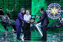 The Karamveer special episode of the game show Kaun Banega Crorepati featuring Dr. Sunil Shroff, Managing Trustee of MOHAN Foundation Dr. Shroff at Kaun Banega Crorepati.jpg