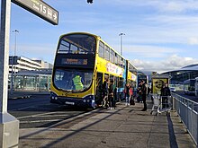 Dublin buses serving the airport