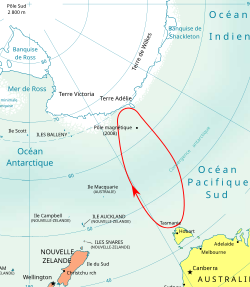 Dumont D’urvillehavet: Geografi, Historia, Referenser