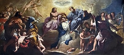 Incoronazione della Vergine di Gregorio Lazzarini