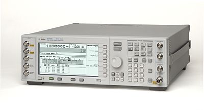 A vector signal generator E4438C ESG Vector Signal Generator.jpg