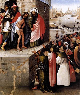 <i>Ecce Homo</i> (Bosch, 1470s) Painting by Hieronymus Bosch in the collection of the Städel museum