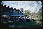 Eero Saarinen és társai iroda munkatársaival az előtérben (Bloomfield Hills, Michigan) - 00018v.jpg