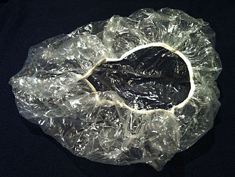 A disposable shower cap Einmalhotelduschhaube.jpg