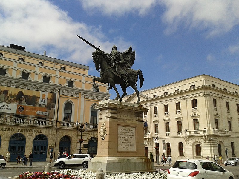 File:El Cid - Burgos - panoramio.jpg