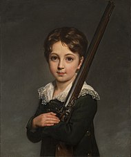 Elisabeth Vigée-Lebrun - Portret van een jonge jongen (1817) .jpg