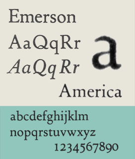 Emerson (typeface)