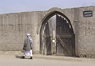 <span class="mw-page-title-main">Sherpur Cantonment</span> Christian cemetery in Kabul, Afghanistan