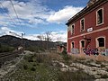 Estació de Renfe i casa dels treballadors (Garcia)