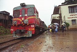 An FCE train at Manampatrana.