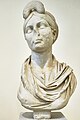 Female portrait bust, 1st - 2nd cent. A.D. National Archaeological Museum, Athens.