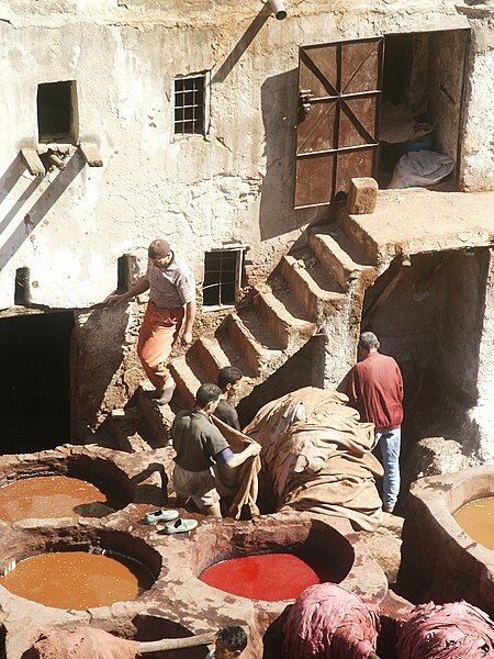 File:Fez Tannery.JPG