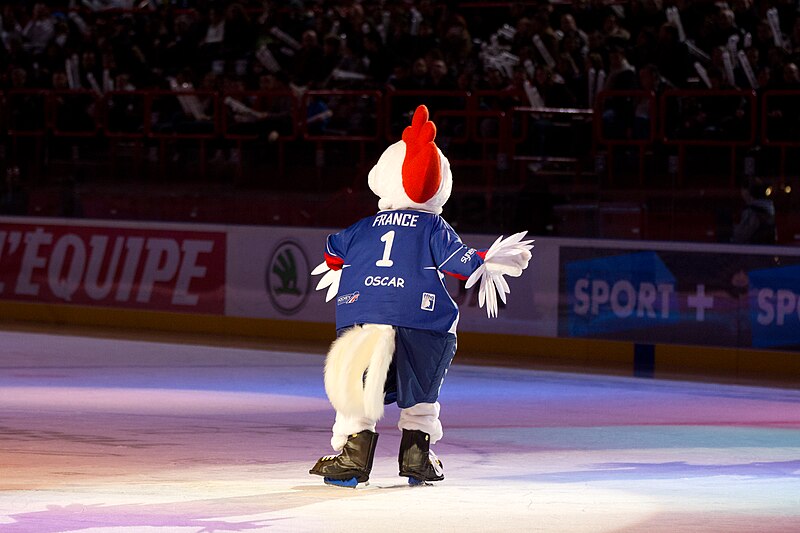 File:Finale de la coupe de France de Hockey sur glace 2013 - 006 - Mascotte 01.jpg