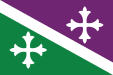 Flag of Adjuntas, Puerto Rico, United States (Illesca Cross)