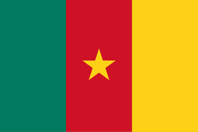 Description de l'image Flag of Cameroon.svg.