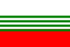 Vlajka městyse Ostrov u Macochy