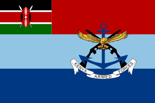 The Kenya Defence Forces (KDF) are the armed forces of the Republic of Kenya. They are made up of the Kenya Army, Kenya Navy, and Kenya Air Force. The current KDF was established, and its composition stipulated, in Article 241 of the 2010 Constitution of Kenya; it is governed by the KDF Act of 2012. Its main mission is the defence and protection of the sovereignty and territorial integrity of Kenya. The President of Kenya is the commander-in-chief of the KDF, and the Chief of Defence Forces (Kenya) is the highest-ranking military officer, and the principal military adviser to the President of Kenya and the National Security Council.