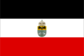 Vorschlag für eine Flagge der deutschen Kolonie Togo (nie realisiert)