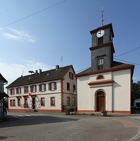 Forstfeld Mairie Ecole 10 St Stephan gje