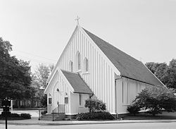 Fort Monroe, Kapelle des Zenturios, Off Ruckman Road, Hampton, Hampton, VA.jpg