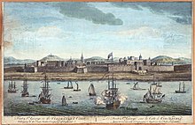 Fort St. George was founded at Madras in 1639. Fort St. George, Chennai.jpg