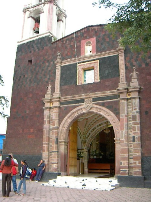 Church at Santa Cecilia Tepetlapa