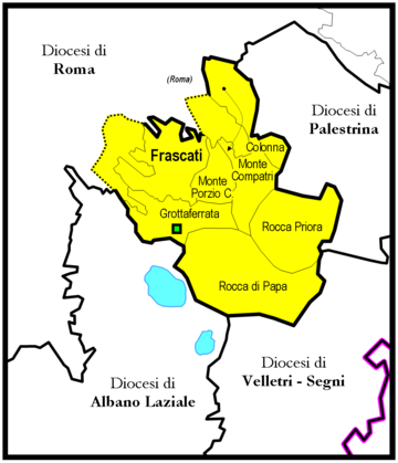 Parrocchie della sede suburbicaria di Frascati