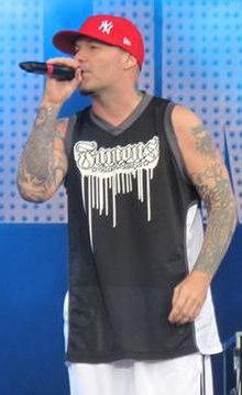 Fred Durst (pictured) directed the music video for "Falling Away from Me". Fred Durst.jpg