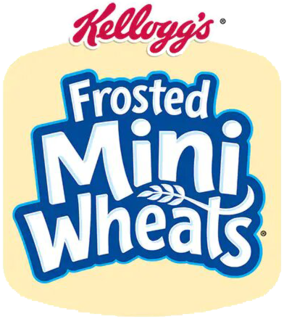 Frosted Mini-Wheats Breakfast cereal made by Kelloggs