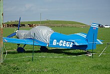 Zenair CH 601XL with tailwheel undercarriage, Rotax 912ULS engine and three blade propeller G-CECZ.JPG