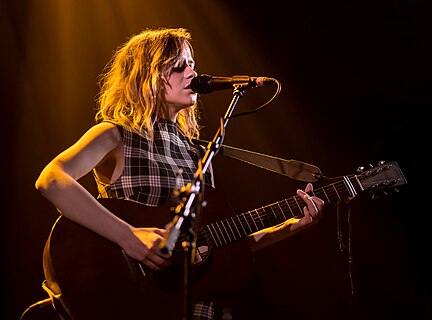 Gabrielle Aplin performing live at The Troubadour in Los Angeles, California