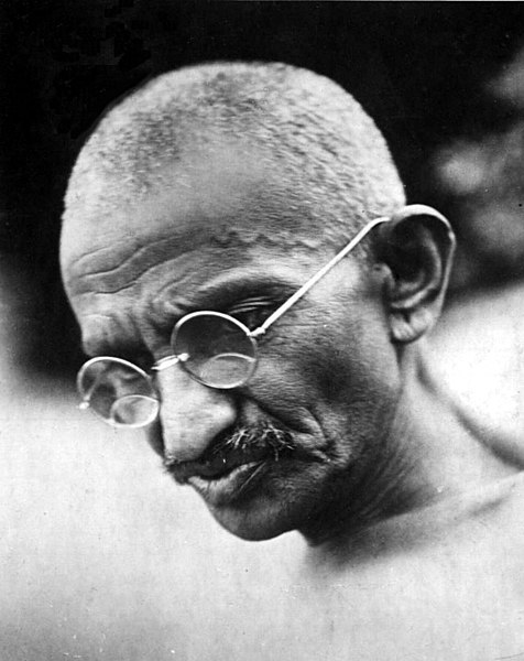 File:Gandhi thinking mood 1931.jpg