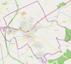 Mapa lokalizacyjna Garwolina