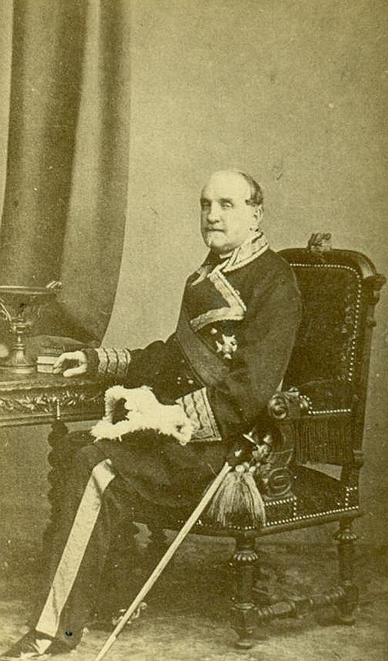 Photograph of General The 1st Duke of Tetuán, c. 1865