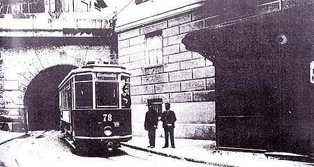 Genova galleria Certosa 1910