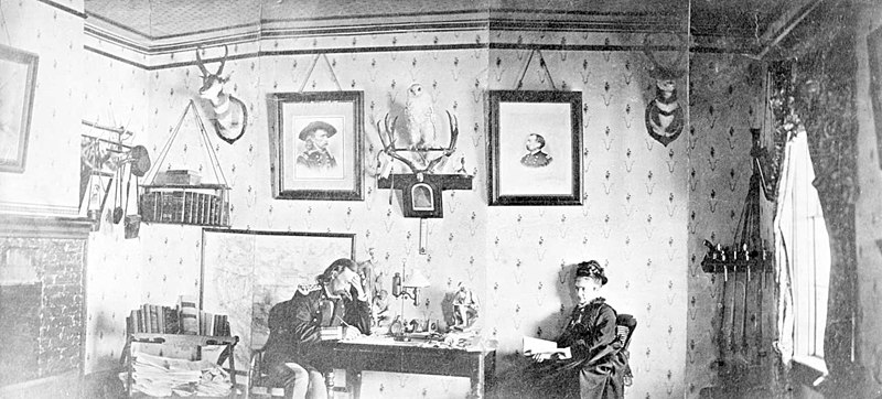 File:George Armstrong Custer and wife Fort Lincoln Dakota Territory.jpg