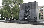 Denkmal für die Helden des Ghettos in Warschau zur Erinnerung an den Aufstand im Warschauer Ghetto