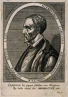 Gerolamo Cardano Italian Renaissance mathematician, physician, astrologer