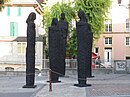 "Grandi figure verticali", Ivo Soldini, 2000–2004, Yverdon-les-Bains